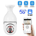 Wifi Bulb Camera – 360 Rotate Day and Night Vision CCTV Security Protection Audio Record Video Surveillance Camera Wireless Indoor