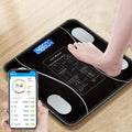 Smart Bluetooth Body Weight Scale 180KG – Digital Bathroom Scale with Body Fat & BMI Tracking via App