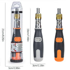 10-in-1 Ratchet Screwdriver Set | Multi-Angle Magnetic Screwdriver Repair Tool | Portable DIY Hand Tool Kit for Home, Office & Electronic Repairs