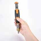 10-in-1 Ratchet Screwdriver Set | Multi-Angle Magnetic Screwdriver Repair Tool | Portable DIY Hand Tool Kit for Home, Office & Electronic Repairs
