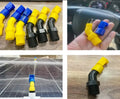 Solar washing and cleaning Nozzles