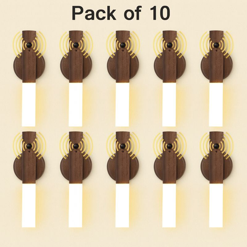 Smart Motion Sensor LED Wall Light – Wireless Infrared Night Lamp for Home