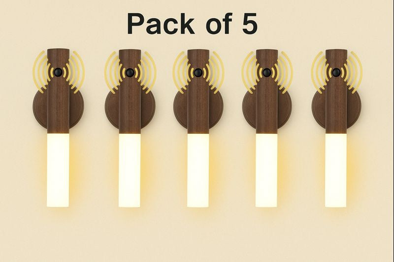 Smart Motion Sensor LED Wall Light – Wireless Infrared Night Lamp for Home