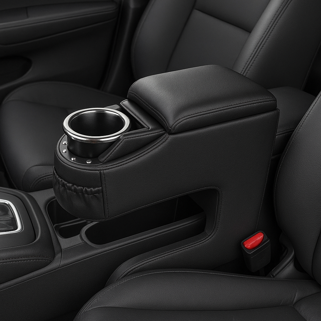 Universal Car Armrest Console Box with Cup Holder