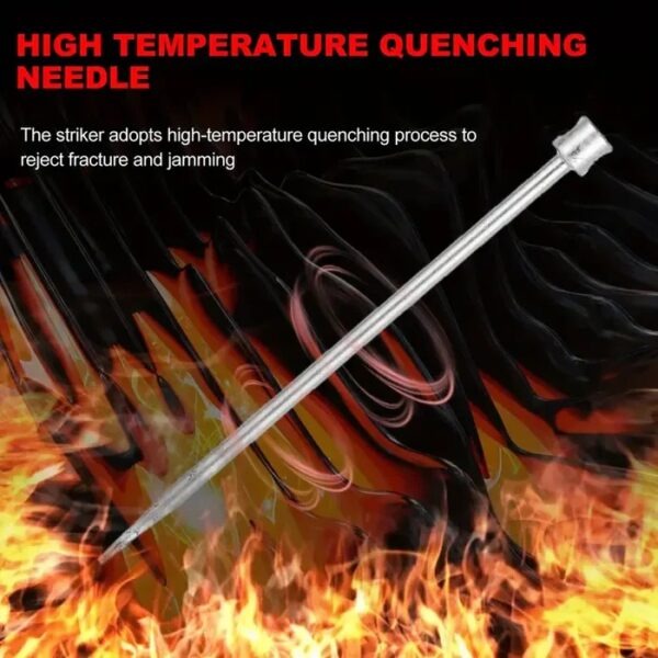 Concrete Nail Gun Kit with Free Nails,5 Speed Adjustable Manual Steel Nail Gun