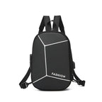 Multi-Function Crossbody & Backpack for Men | Waterproof, Anti-Theft Lock, USB Charging Port, Large Capacity Travel & Daily Bag