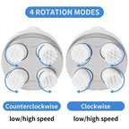 Rechargeable 2-Way Rotating Head & Scalp Massager – Relaxing Electric Massager for Stress Relief & Hair Stimulation