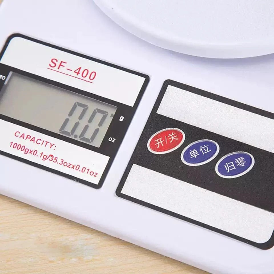 10KG Electronic Digital Kitchen Scale – High Precision Digital Weighing Machine for Kitchen, Mother & Baby, Cooking, Baking, Fruits, Vegetables, Jewelry & More
