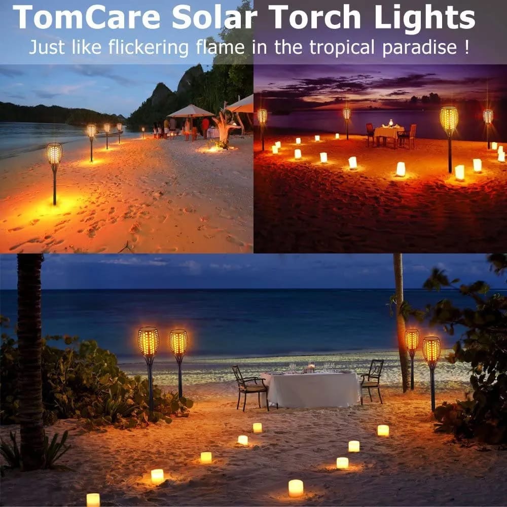 Solar Firefly Flame Garden Light – LED Flickering Torch Lamp, Waterproof Outdoor Solar Garden Stake Light for Lawn, Pathway & Patio Decoration