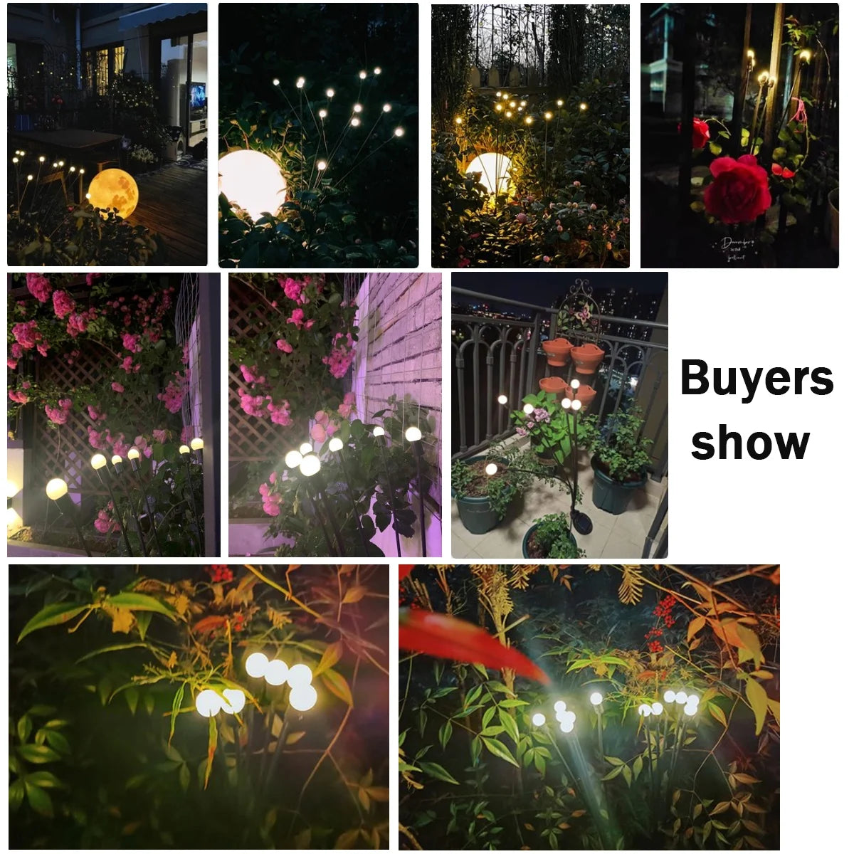 Solar Garden Lights / Solar Firefly Lights